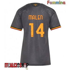 AS Roma Donyell Malen #14 Terza Maglia Femmina 2026-27 Manica Corta